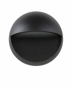 JONATHAN Y Rbe 6.25 Outdoor Metal/Glass Integrated LED Sconce