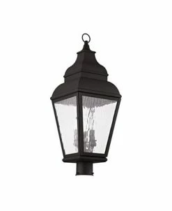 Livex Exeter 3-Light Outdoor Post Lantern -Hot Sale All Lighting Shop 13804840 fpx