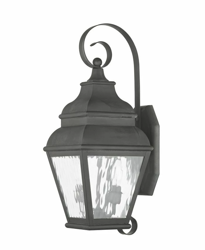 Livex Exeter 2-Light Outdoor Wall Lantern 6 Livex Exeter 2-Light Outdoor Wall Lantern - Image 4