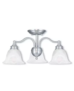 Livex Essex 3-Light Convertible Dinette Chandelier/Ceiling Mount -Hot Sale All Lighting Shop 13805124 fpx