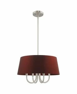Livex Belclaire 4-Light Pendant Chandelier