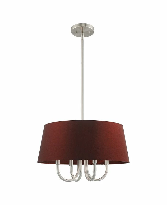 Livex Belclaire 4-Light Pendant Chandelier 3 Livex Belclaire 4-Light Pendant Chandelier