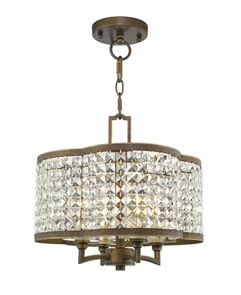 Livex Grammercy 4-Light Convertible Mini Chandelier/Ceiling Mount 8 Livex Grammercy 4-Light Convertible Mini Chandelier/Ceiling Mount - Image 6