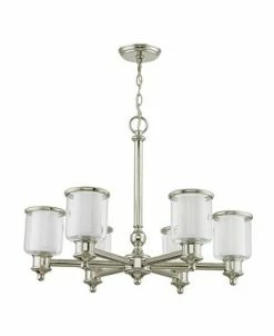 Livex Middlebush 6-Light Chandelier -Hot Sale All Lighting Shop 13806589 fpx