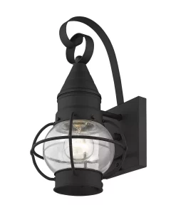 Livex Newburyport 1-Light 13.75 Wall Lantern -Hot Sale All Lighting Shop 13806594 fpx