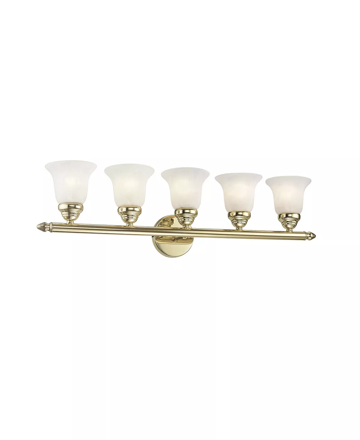 Livex Neptune 5-Light Bath Vanity Fixture 6 Livex Neptune 5-Light Bath Vanity Fixture - Image 4