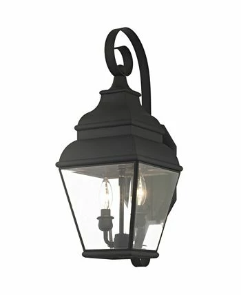Livex Exeter 2-Light Outdoor Wall Lantern 8 Livex Exeter 2-Light Outdoor Wall Lantern - Image 6