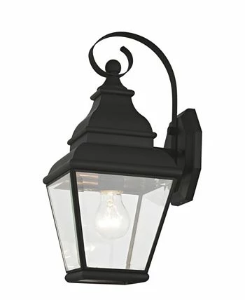 Livex Exeter 1-Light Outdoor Wall Lantern 4 Livex Exeter 1-Light Outdoor Wall Lantern - Image 2