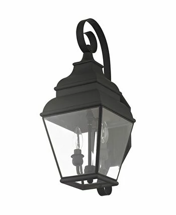Livex Exeter 2-Light Outdoor Wall Lantern 10 Livex Exeter 2-Light Outdoor Wall Lantern - Image 8