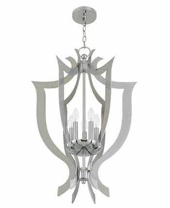 Livex Aldrich 5-Light Lantern Chandelier 5 Livex Aldrich 5-Light Lantern Chandelier - Image 3