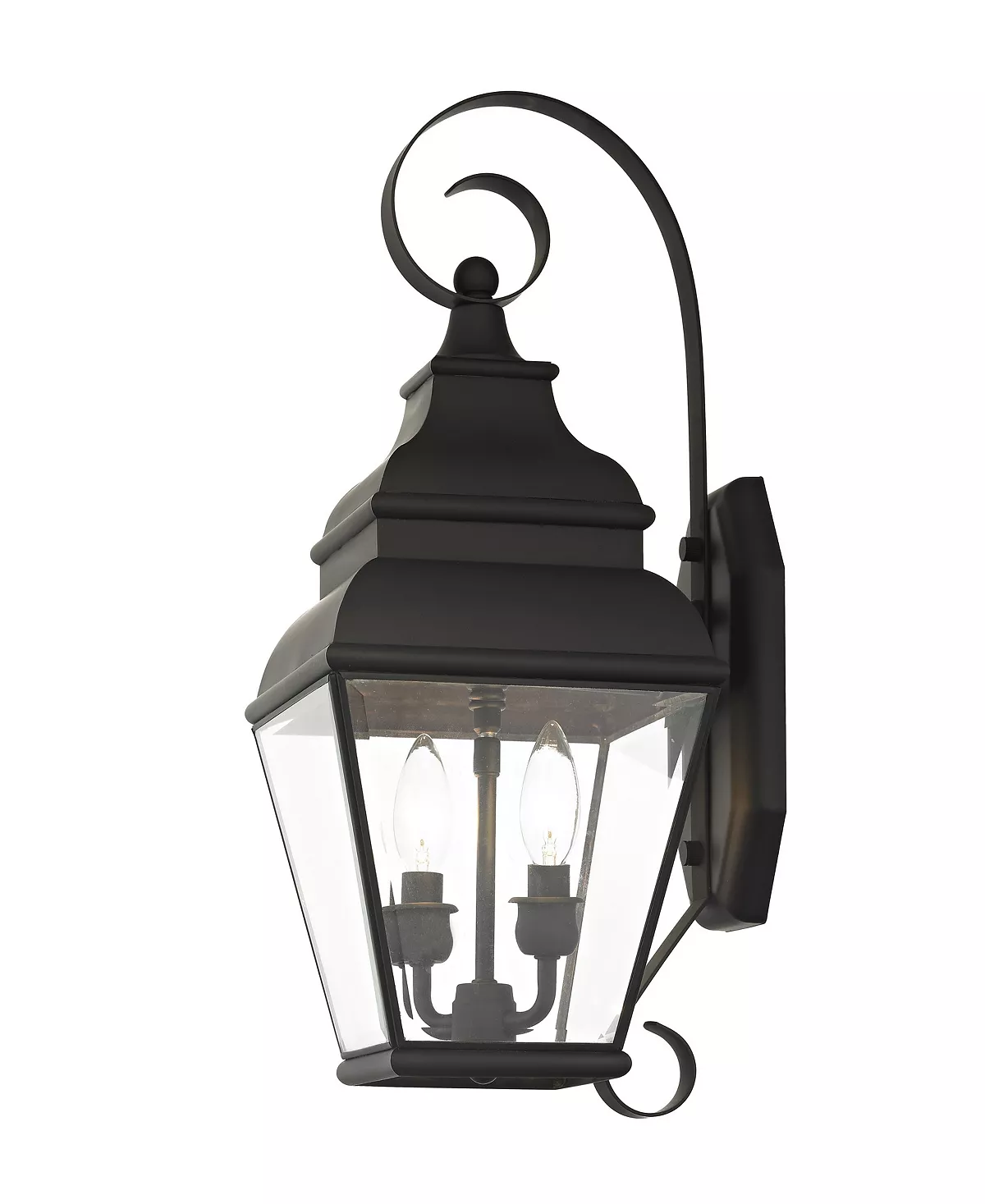 Livex Exeter 2-Light Outdoor Wall Lantern 11 Livex Exeter 2-Light Outdoor Wall Lantern - Image 9