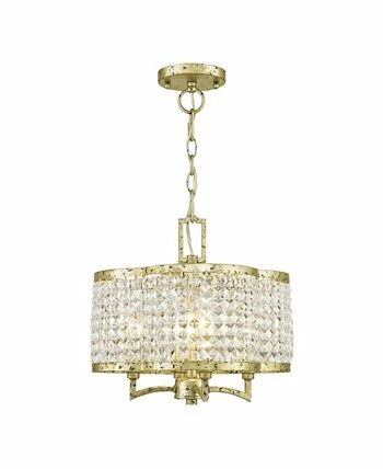 Livex Grammercy 4-Light Convertible Mini Chandelier/Ceiling Mount 4 Livex Grammercy 4-Light Convertible Mini Chandelier/Ceiling Mount - Image 2