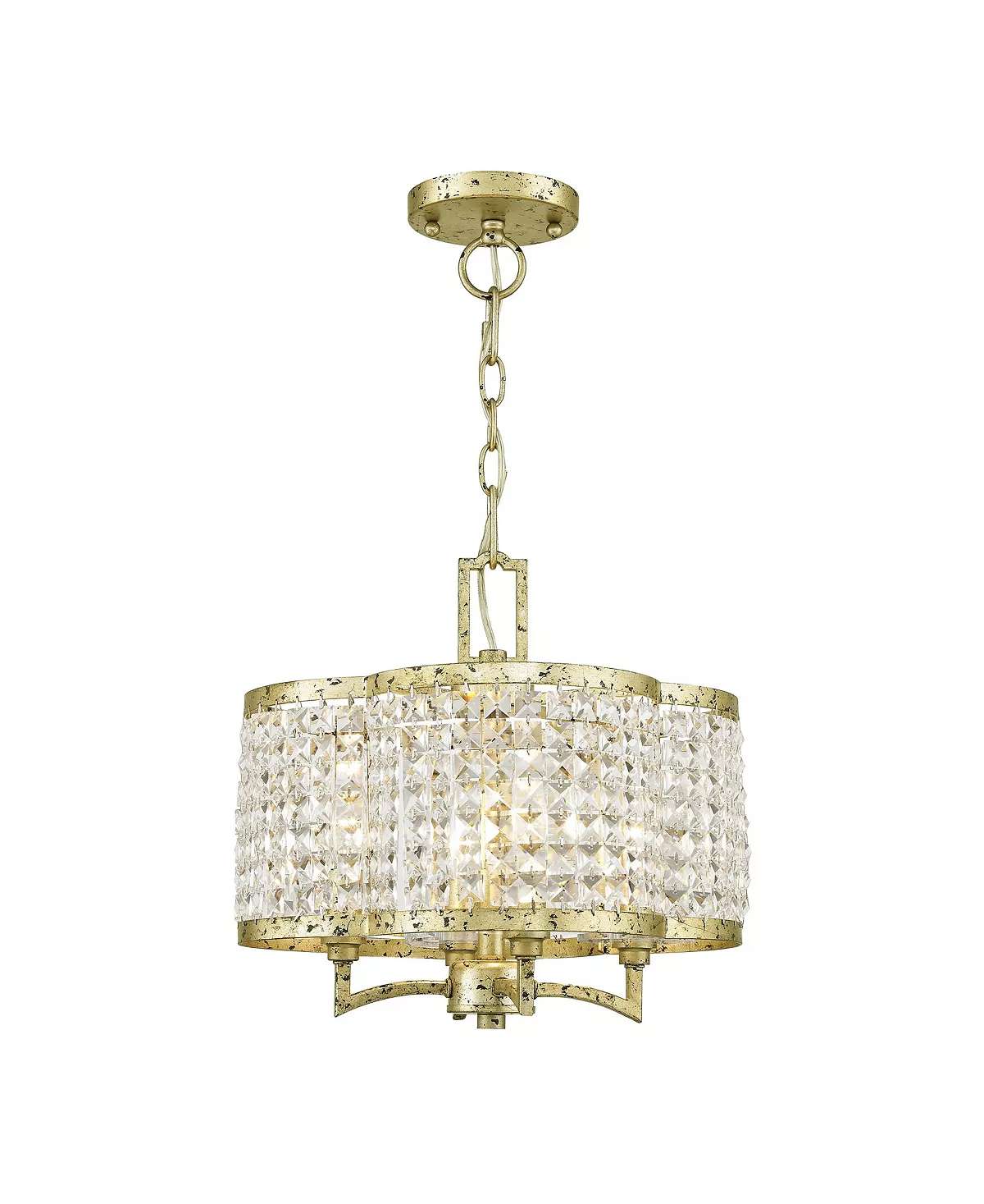 Livex Grammercy 4-Light Convertible Mini Chandelier/Ceiling Mount 7 Livex Grammercy 4-Light Convertible Mini Chandelier/Ceiling Mount - Image 5