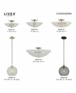 Livex Cassandra 4-Light Ceiling Mount 9 Livex Cassandra 4-Light Ceiling Mount -Hot Sale All Lighting Shop 13809700 fpx