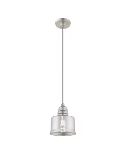 Livex Art Glass 1-Light Mini Pendant -Hot Sale All Lighting Shop 13810172 fpx