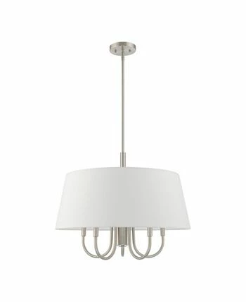 Livex Belclaire 6-Light Pendant Chandelier 4 Livex Belclaire 6-Light Pendant Chandelier - Image 2