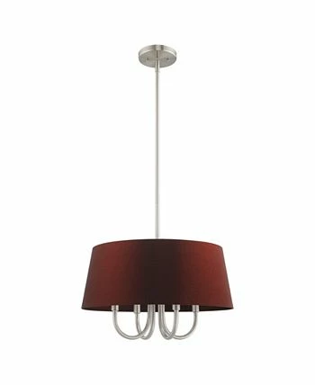 Livex Belclaire 4-Light Pendant Chandelier 4 Livex Belclaire 4-Light Pendant Chandelier - Image 2