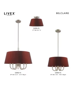 Livex Belclaire 4-Light Pendant Chandelier 18 Livex Belclaire 4-Light Pendant Chandelier -Hot Sale All Lighting Shop 13810413 fpx