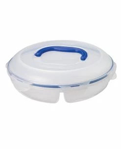 Lock N Lock Easy Essentials Specialty Divided 77-Oz. Snack Container