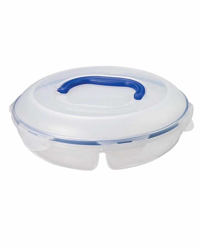 Lock N Lock Easy Essentials Specialty Divided 77-Oz. Snack Container 3 Lock N Lock Easy Essentials Specialty Divided 77-Oz. Snack Container