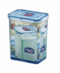 Lock N Lock Easy Essentials 7.6-Cup Rectangular Food Storage Container, Set Of 4 -Hot Sale All Lighting Shop 14914332 fpx