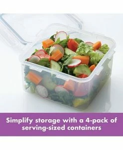 Lock N Lock Easy Essentials Square 41-Oz. Food Storage Container, Set Of 4 15 Lock N Lock Easy Essentials Square 41-Oz. Food Storage Container, Set Of 4 -Hot Sale All Lighting Shop 15139247 fpx