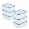 Lock N Lock Easy Essentials Rectangular 12-Pc. Food Storage Container Set, 11-Oz. -Hot Sale All Lighting Shop 15141306 fpx