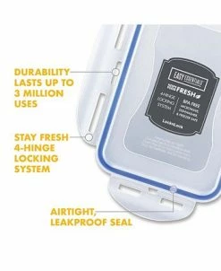 Lock N Lock Easy Essentials 50.7-Cup Food Storage Container With Flip Lid And Serving Cup -Hot Sale All Lighting Shop 15141861 fpx