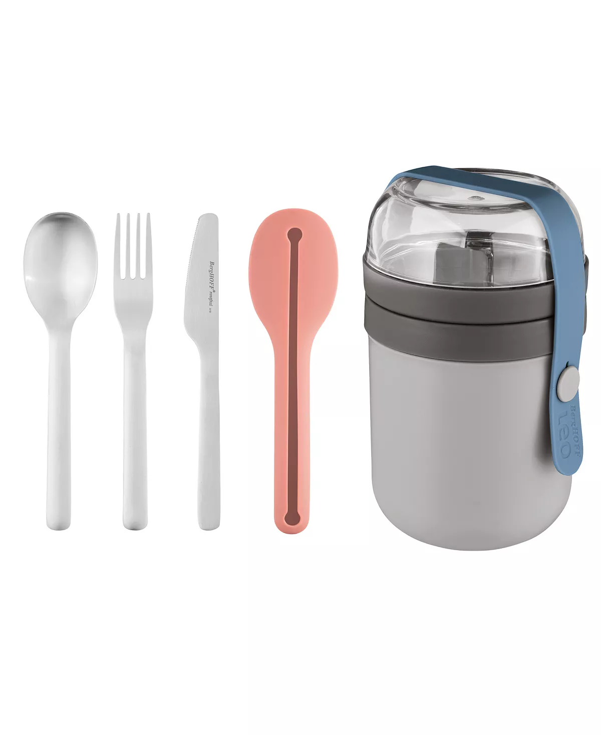 BergHOFF Leo Collection 5-Pc. Travel Lunch Set, 0.5qt 3 BergHOFF Leo Collection 5-Pc. Travel Lunch Set, 0.5qt