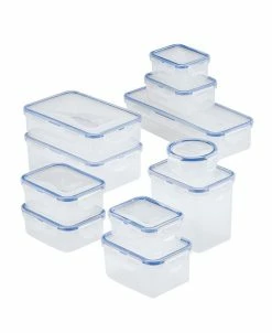 Lock N Lock Easy Essentials 22-Pc. Food Storage Container Set