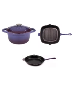 BergHOFF Neo Collection Cast Iron 3-Pc. Cookware Set