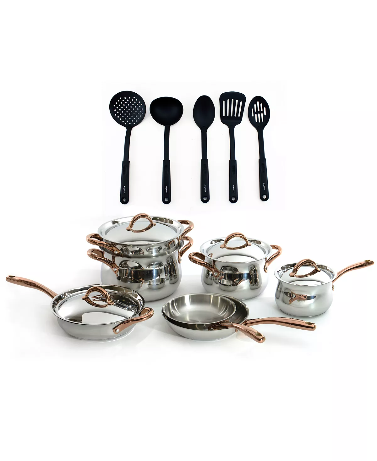 BergHOFF Uro Gold 18/10 Stainless Steel 16-Pc. Cookware Set 3 BergHOFF Uro Gold 18/10 Stainless Steel 16-Pc. Cookware Set