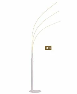 Artiva USA Urora 92 LED Arch Tree Floor Lamp, Touch Dimmer