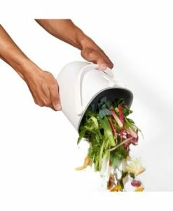 OXO Easy Clean 0.75 Gallon Compost Bin, White -Hot Sale All Lighting Shop 15671053 fpx