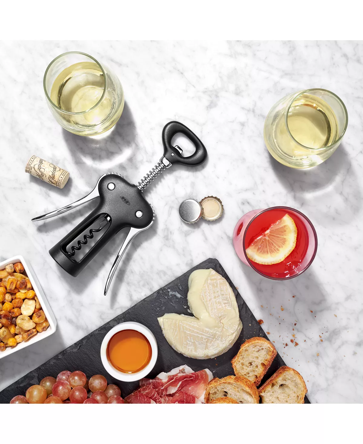 OXO Good Grips All-In-One Winged Corkscrew With Bottle Opener 9 OXO Good Grips All-In-One Winged Corkscrew With Bottle Opener - Image 7