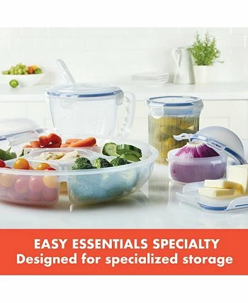 Lock N Lock Easy Essentials Specialty Divided 77-Oz. Snack Container 7 Lock N Lock Easy Essentials Specialty Divided 77-Oz. Snack Container - Image 5