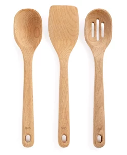 OXO 3 Piece Wooden Kitchen Utensils Set