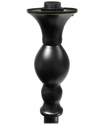 All The Rages Elegant Designs 1 Light Torchiere Floor Lamp With Marbleized White Glass Shade 7 All The Rages Elegant Designs 1 Light Torchiere Floor Lamp With Marbleized White Glass Shade - Image 5