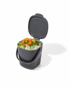 OXO Easy Clean 0.75 Gallon Compost Bin, Charcoal -Hot Sale All Lighting Shop 17191703 fpx