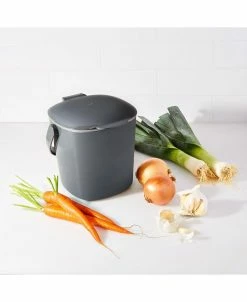 Hot Sale All Lighting Shop 31 OXO Easy Clean 0.75 Gallon Compost Bin, Charcoal
