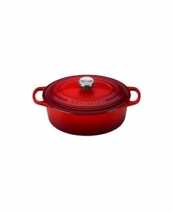 Le Creuset 2.75-Qt. Signature Enameled Cast Iron Oval Dutch Oven