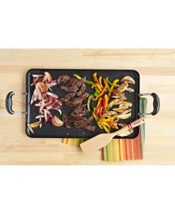 IMUSA Double Burner Griddle With Cool Touch Handles -Hot Sale All Lighting Shop 17481560 fpx