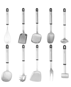 BergHOFF Essentials Collection 10-Pc. Stainless Steel Serving Utensil Set