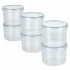 Lock N Lock Easy Essentials 12-Pc. Twist Round Food Storage Set, 22-Oz.