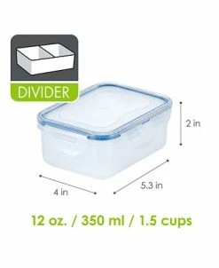 Lock N Lock Easy Essentials 12-Pc. On The Go 12-Oz. Meals Divided Rectangular Food Storage Containers 15 Lock N Lock Easy Essentials 12-Pc. On The Go 12-Oz. Meals Divided Rectangular Food Storage Containers -Hot Sale All Lighting Shop 17644932 fpx