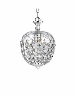 Home Accessories Silver 8 1-Light Indoor Chandelier With Light Kit