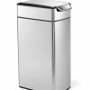 Simplehuman Brushed Stainless Steel 40 Liter Fingerprint Proof Slim Touch Bar Trash Can -Hot Sale All Lighting Shop 1786707 fpx