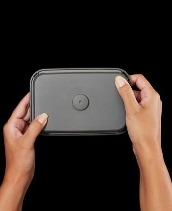 OXO Steel POP Rectangle Short 1.7-Qt. Food Storage Container 5 OXO Steel POP Rectangle Short 1.7-Qt. Food Storage Container - Image 3