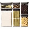 OXO Steel Pop Food Storage Containers, Set Of 6