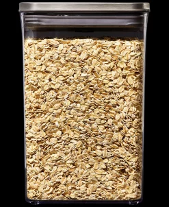 OXO Steel Pop Big Square Medium 4.4-Qt. Food Storage Container -Hot Sale All Lighting Shop 17960176 fpx